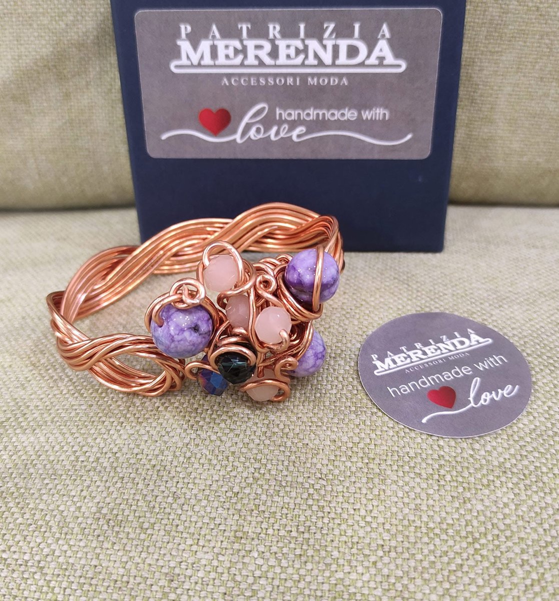 Bracciale con pietre dure