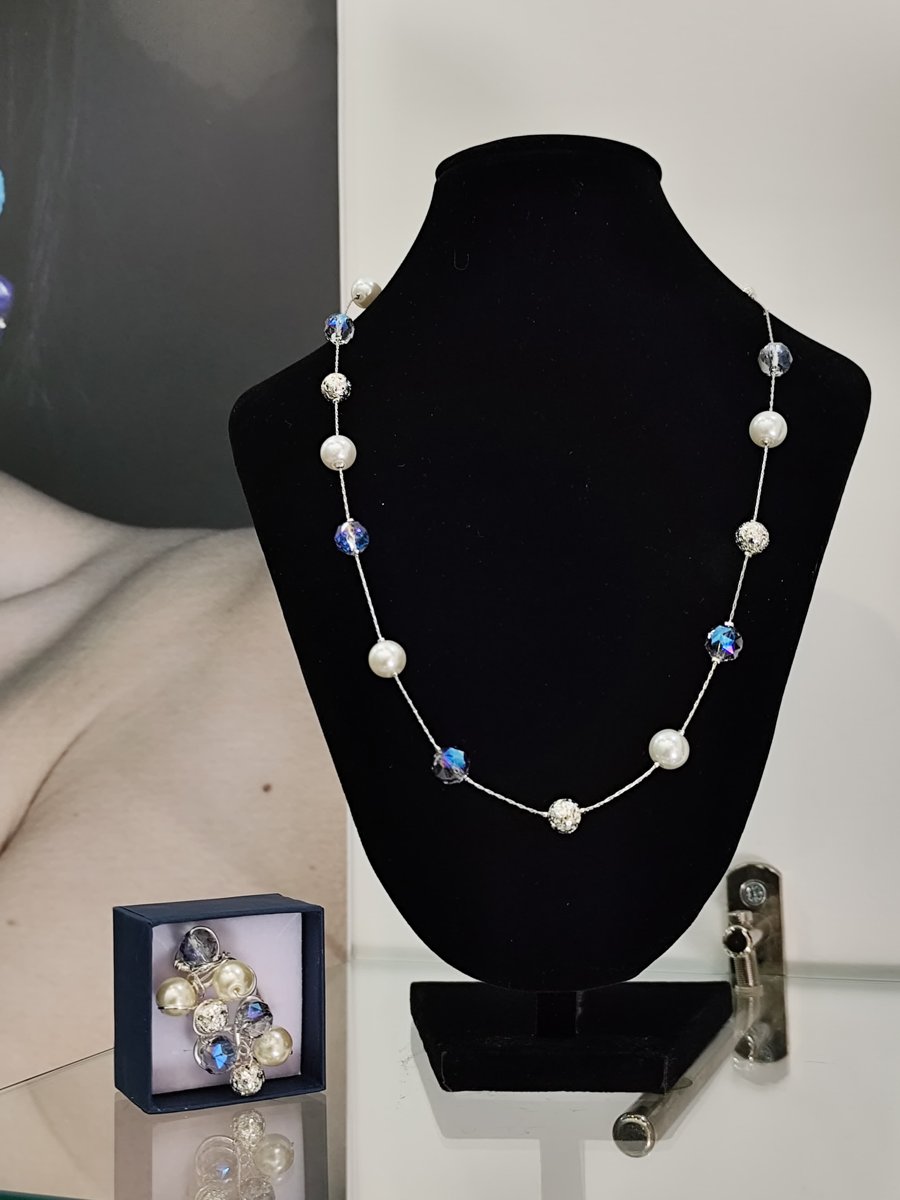 Parure collana e anello