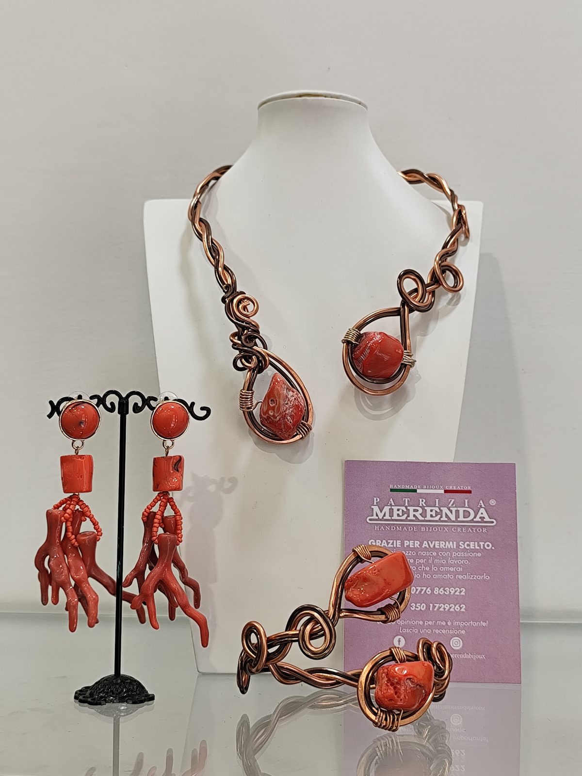 Girocollo wire con pietre dure