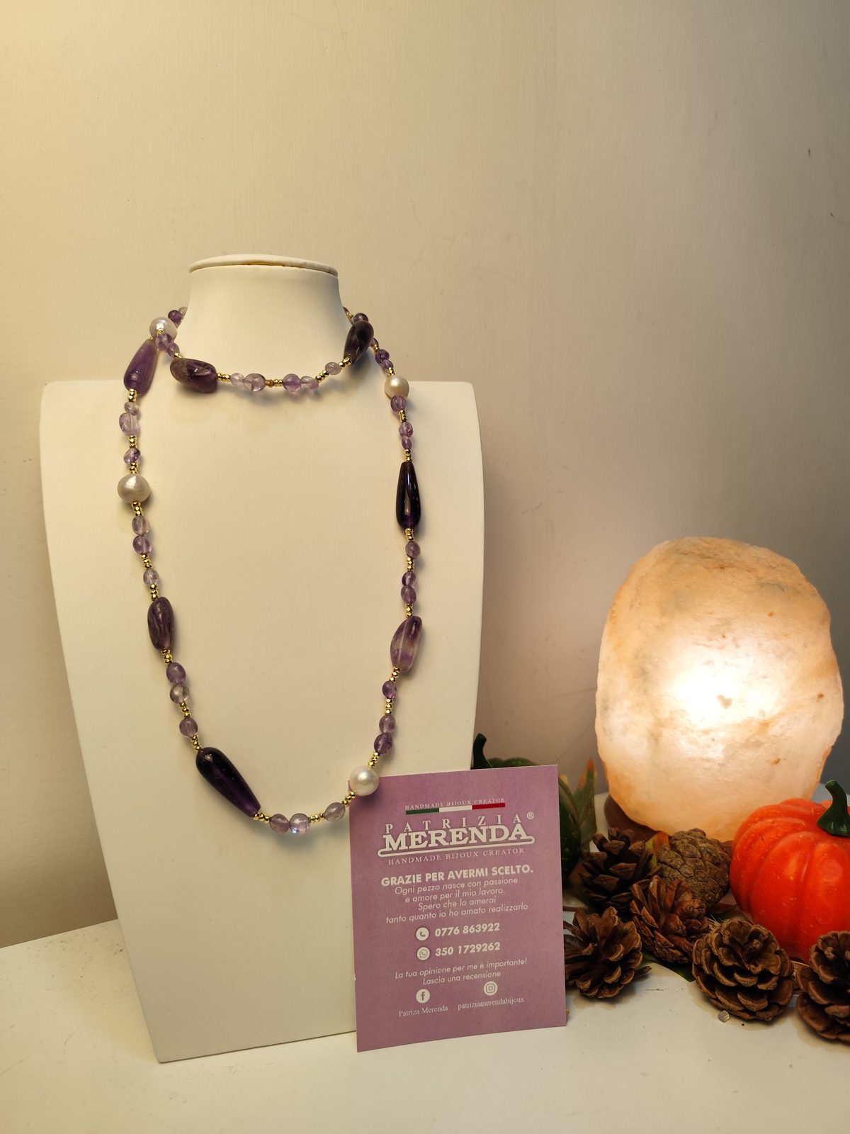 Collana ametista