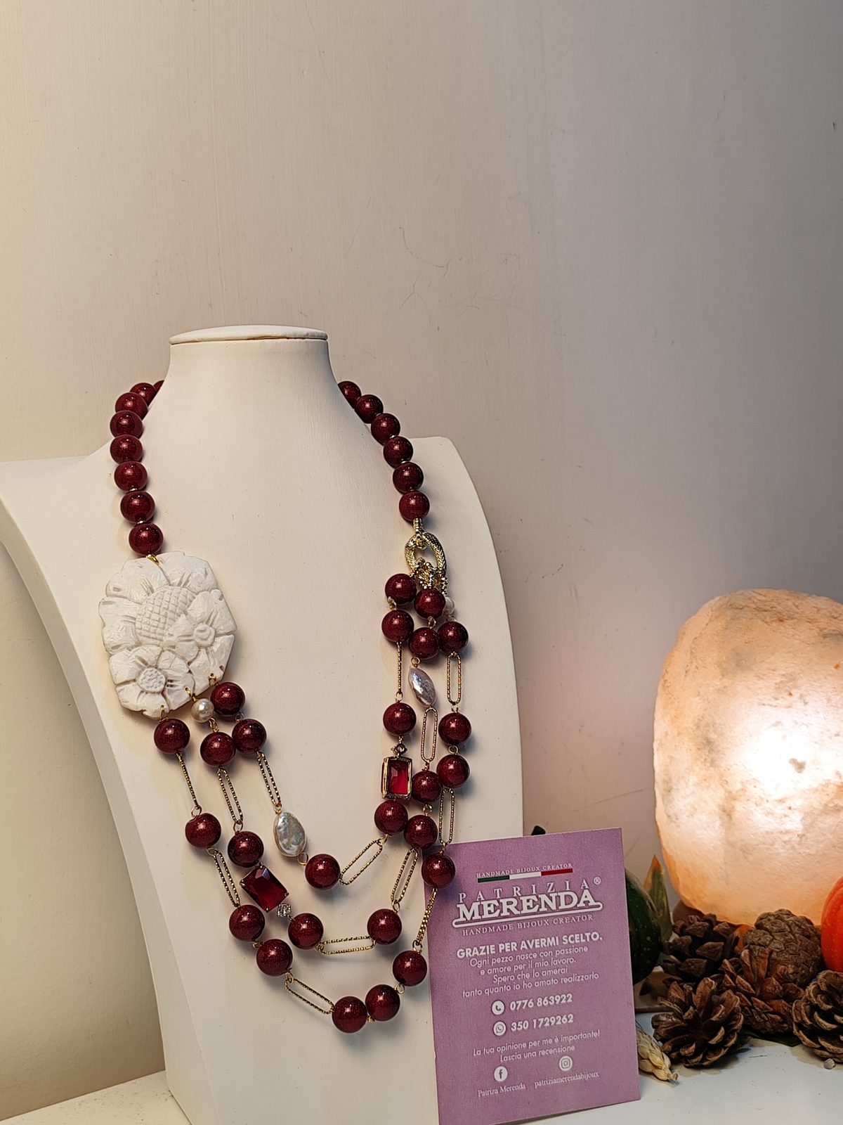 Collana con cammeo