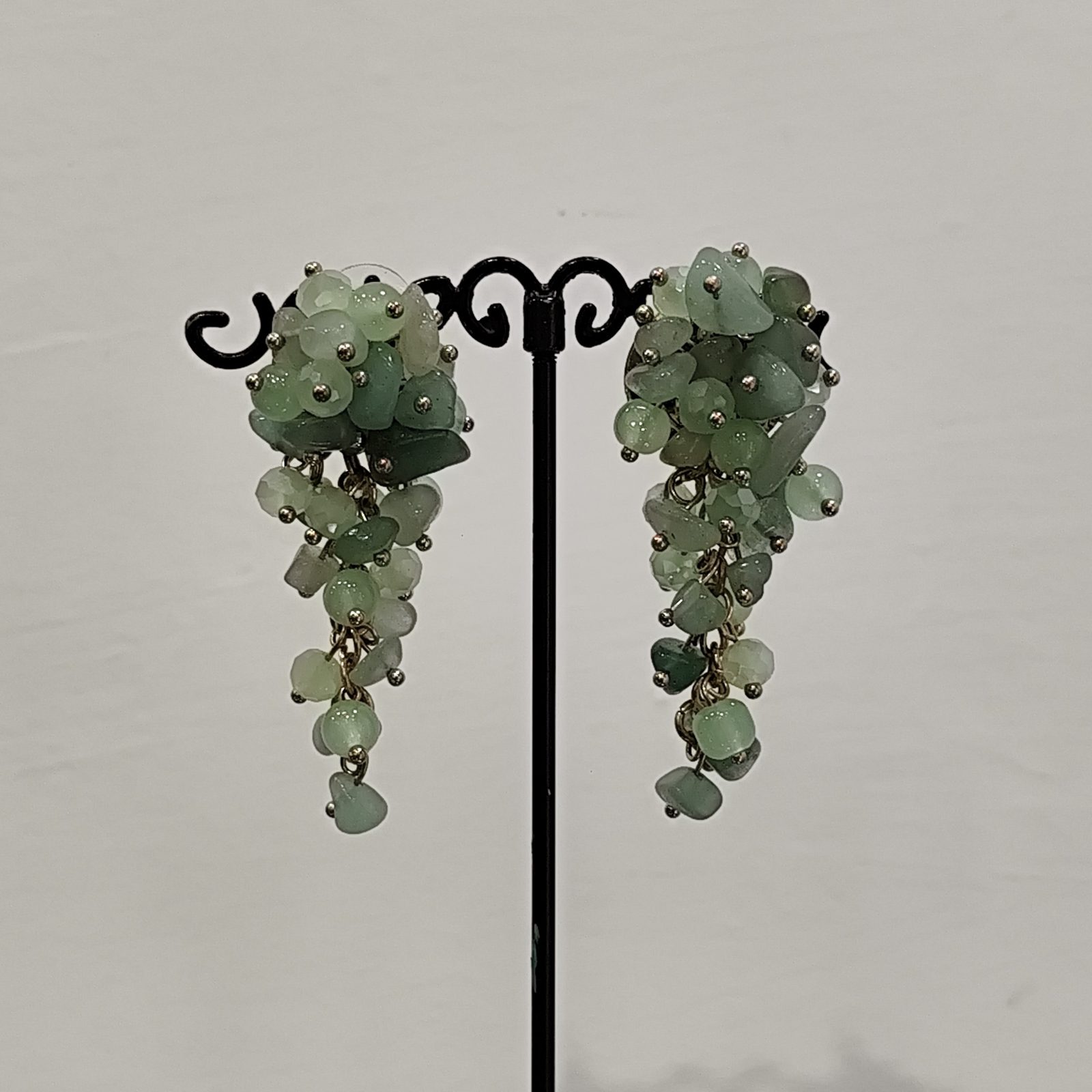 Orecchini chips di pietre dure