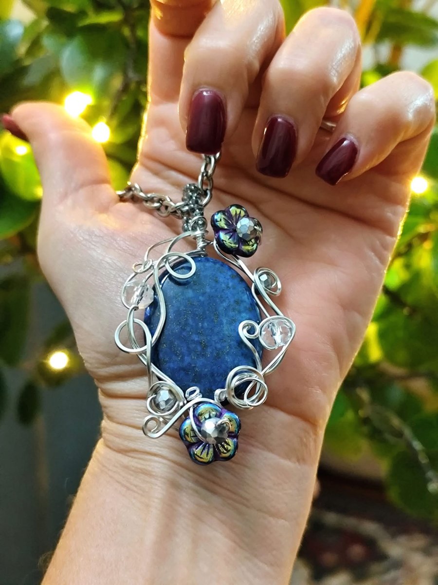 Ciondolo lapis e rame