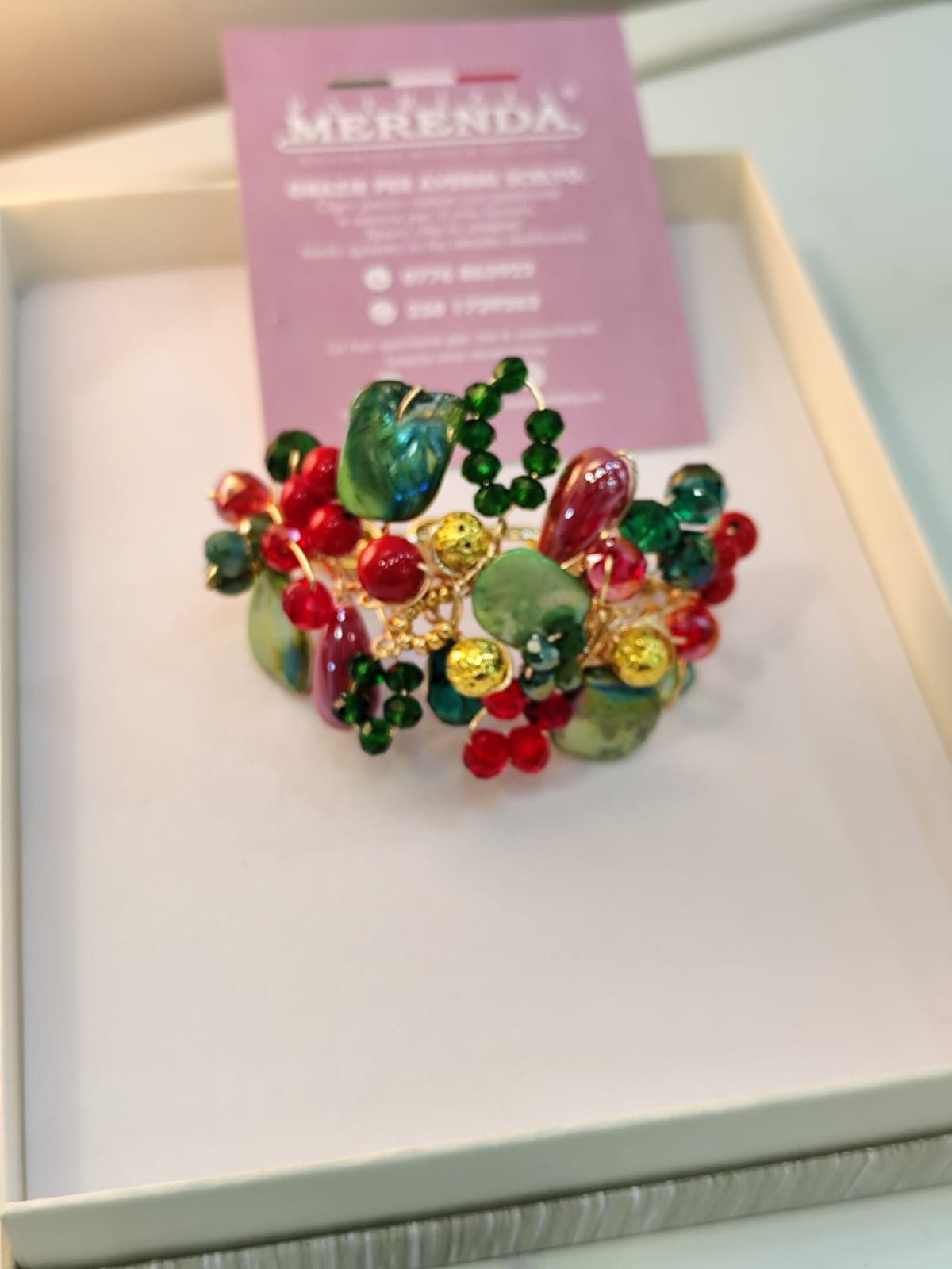 Bracciale a fascia in rame