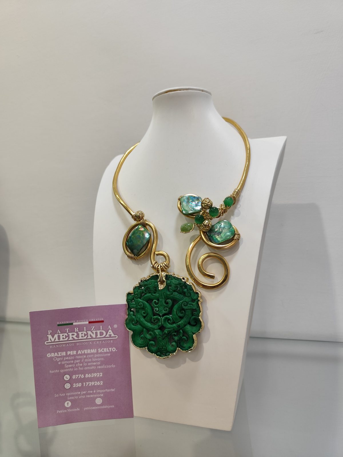 Girocollo wire in alluminio
