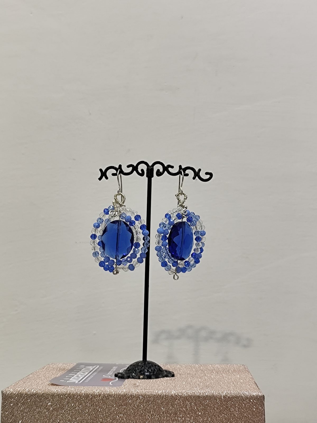 Orecchini con cristalli